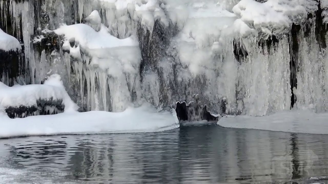 02-20-2021 Newton County, AR Historic cold temps cause waterfalls to freeze.