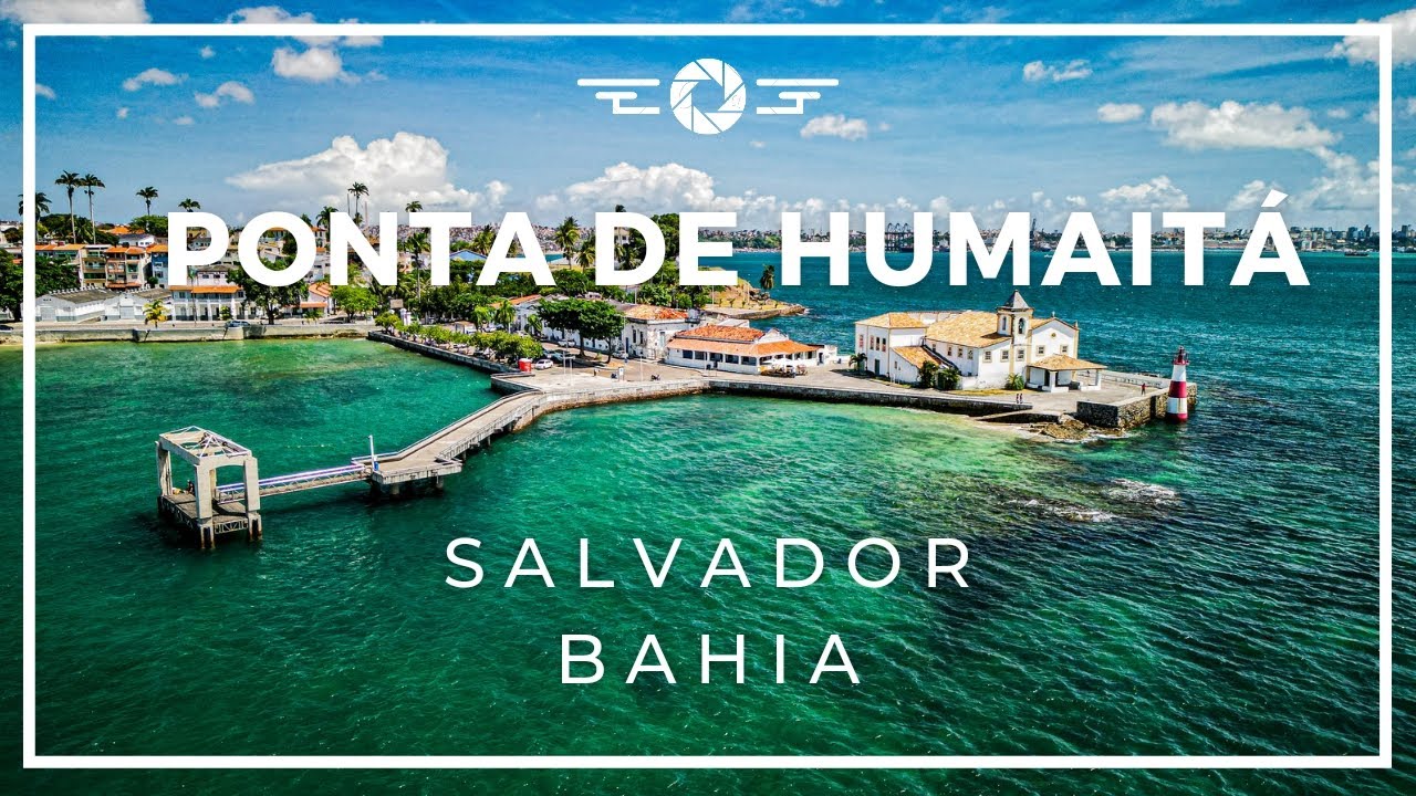 VISTA AÉREA | PONTA DE HUMAITÁ | SALVADOR | BAHIA | 4K