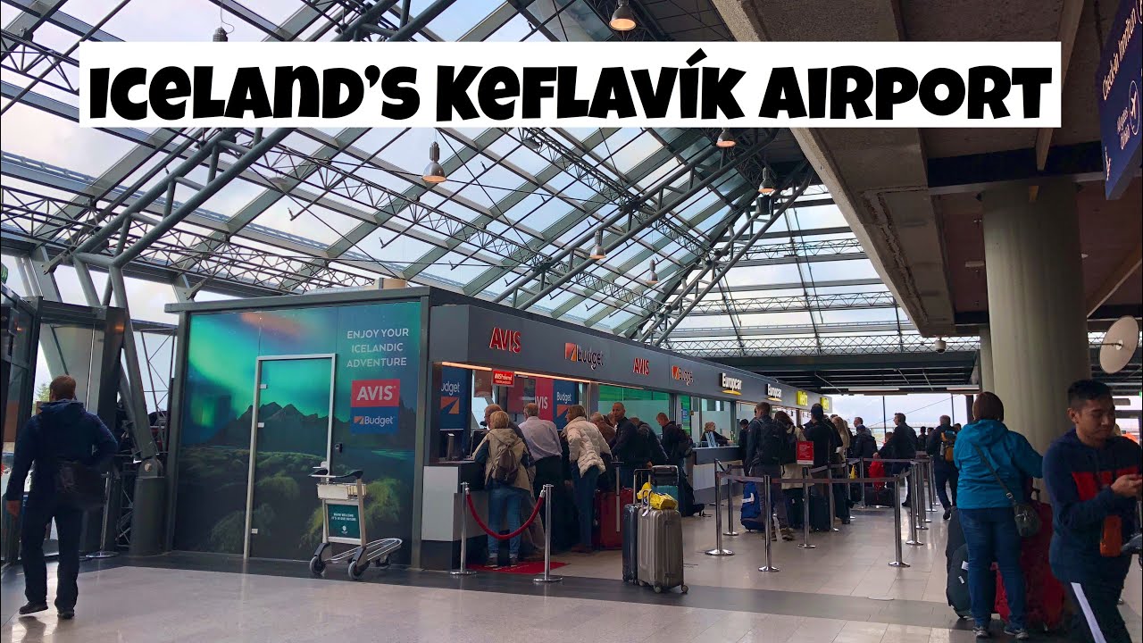 Keflav&iacute;k International Airport Iceland