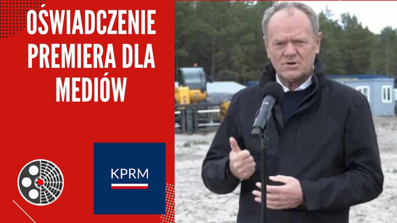Oświadczenie Premiera Donalda Tuska dla mediów