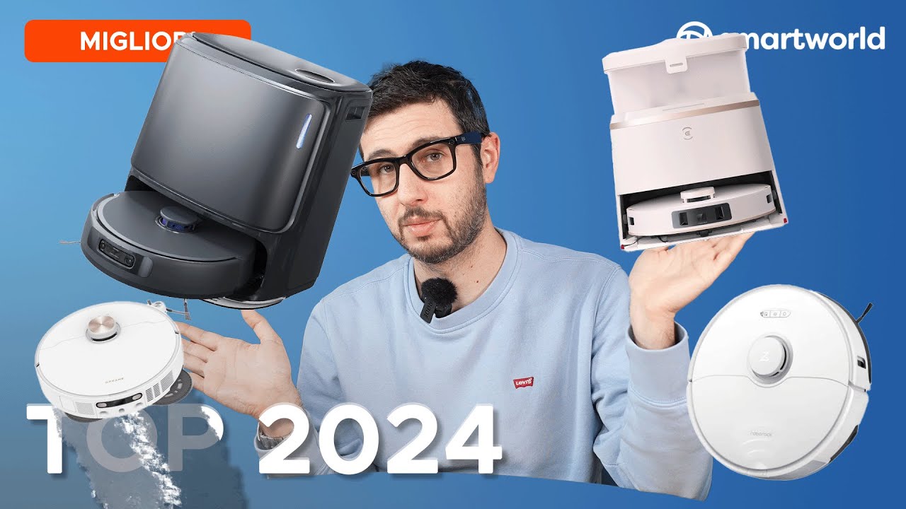 MIGLIORI ROBOT ASPIRAPOLVERE e LAVAPAVIMENTI 2024