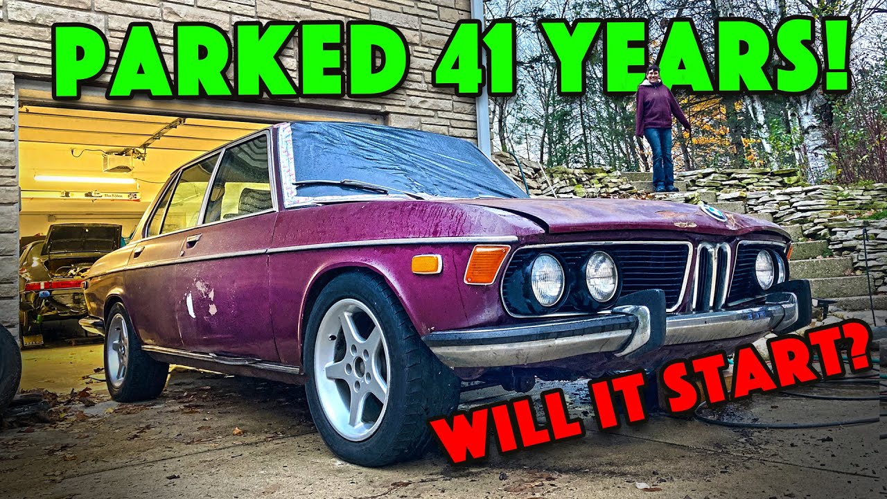 Заведётся ли? BMW Bavaria Barnfind 1972 года припаркован 41 год!