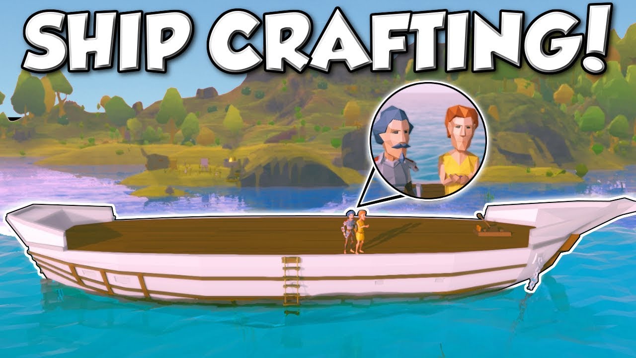 Ylands - MULTIPLAYER SHIP BUILDING! - Ylands Multiplayer Gameplay Part 1