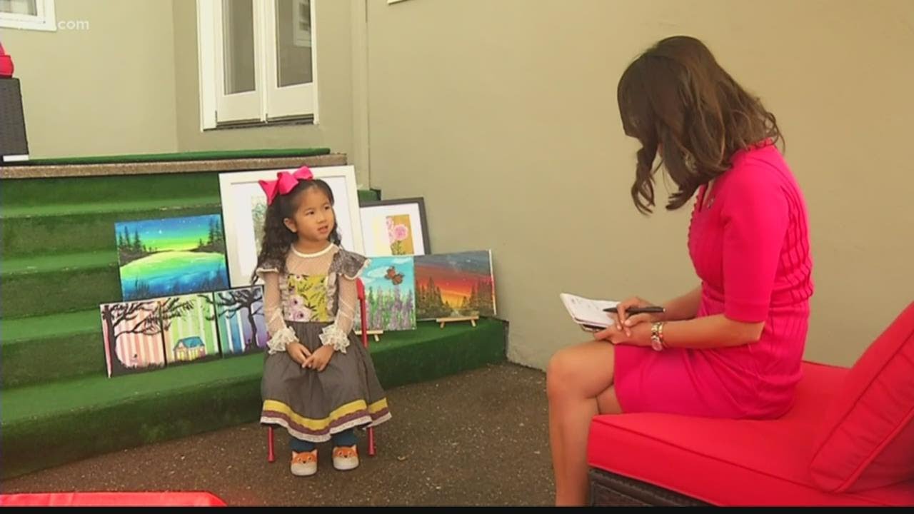 Check out this 4-year-old painting prodigy