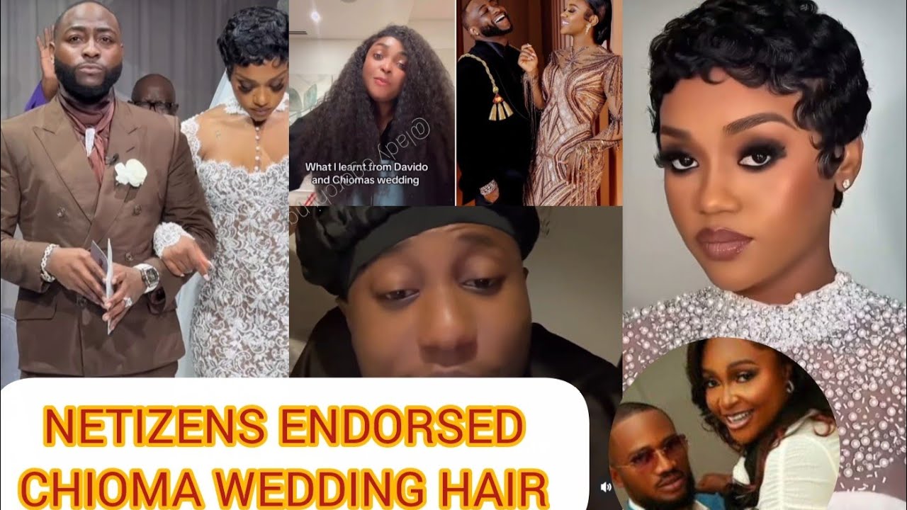 CHIVDO 2025 WEDDING NETIZENS CREDIT CHIOMA'S HAIR AS BLESSING CEO REACT CHIVDO WEDDING IS MY GOAL🤭