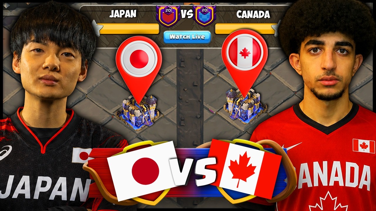 Japan vs UNDEFEATED Team Canada - STARS brings Skelly Donut!!
