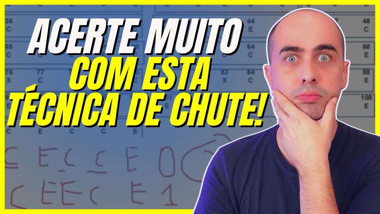 O padrão para chutar consciente na CESPE/CEBRASPE (regra do 3X2)!