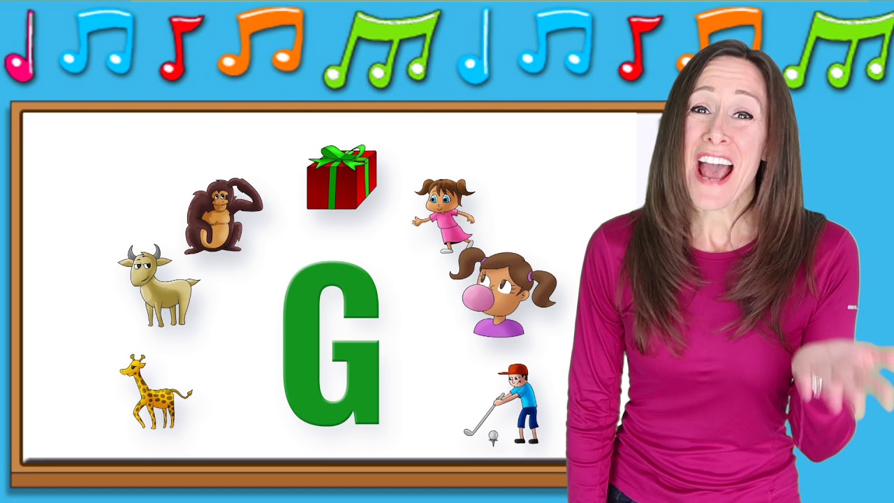 Phonics | The Letter G | Signing for Babies ASL | Letter Sounds G | Patty Shukla