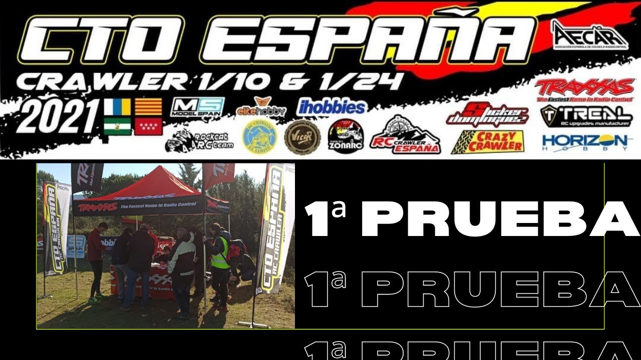 1ª Prueba Campeonato Nacional Crawler RC 2021