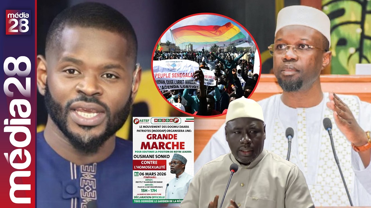 Marche Contre l’homosexualité : MODDAP fait une grande annonce pour soutenir Ousmane SONKO - 