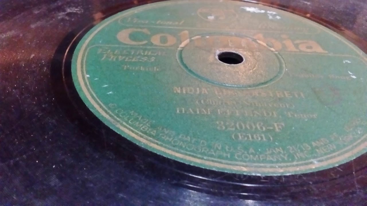 BAHAM DILLA HEDJAZ NEVA HAIM  EFFENDI GAZEL TENOR 32006 P E167