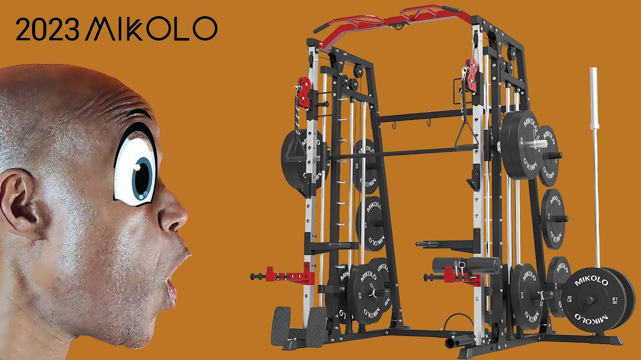 Starting A Home Gym? The Mikolo M4 Smith Machine Is The Perfect Fit!