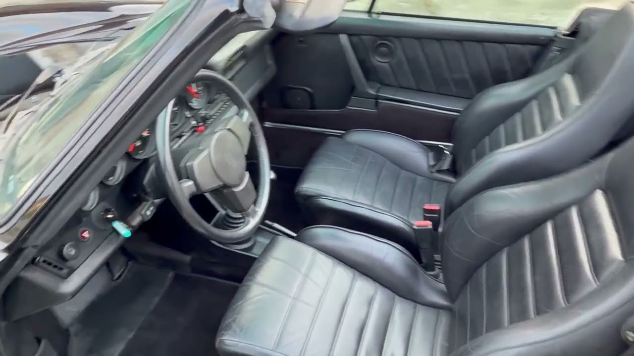 Porsche 911 SC 3.0 Cabriolet 1983 101000 kms !