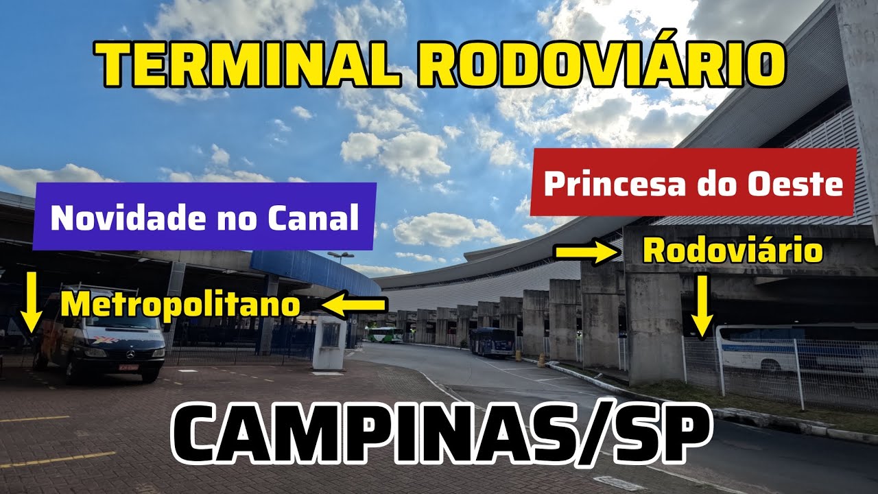 CAMPINAS SP - A PRINCESA DO OESTE CHEGANDO AQUI NO CANAL RODOVIA BRAZIL OFICIAL