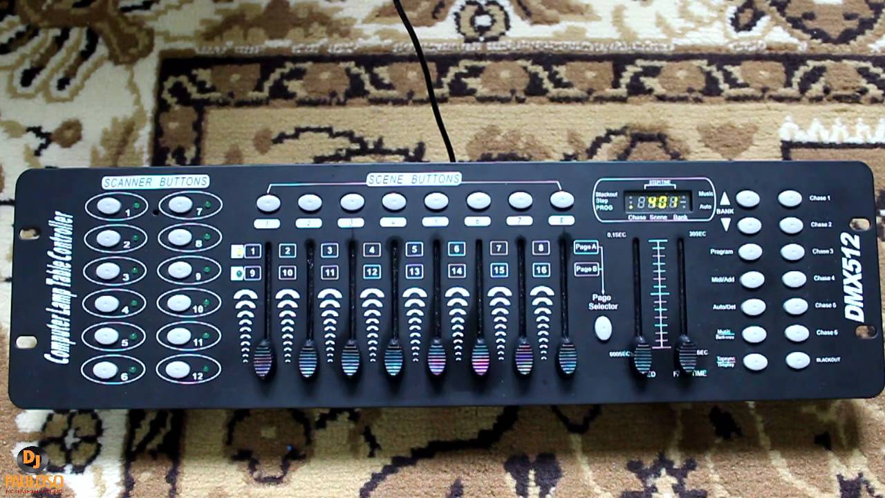 Dicas DMX 512 (Como apagar todas as cenas e as chases)