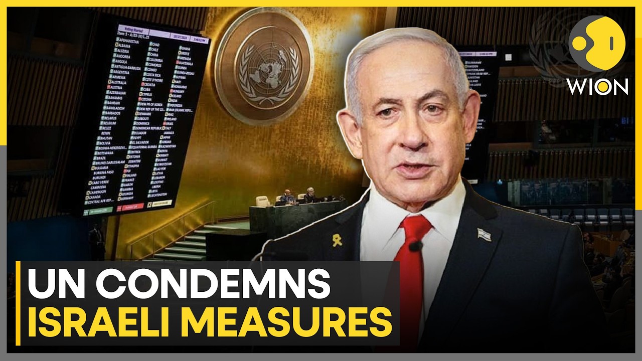 UN Condemns Israeli Measures in West Bank as Palestinians Call for Action | WION