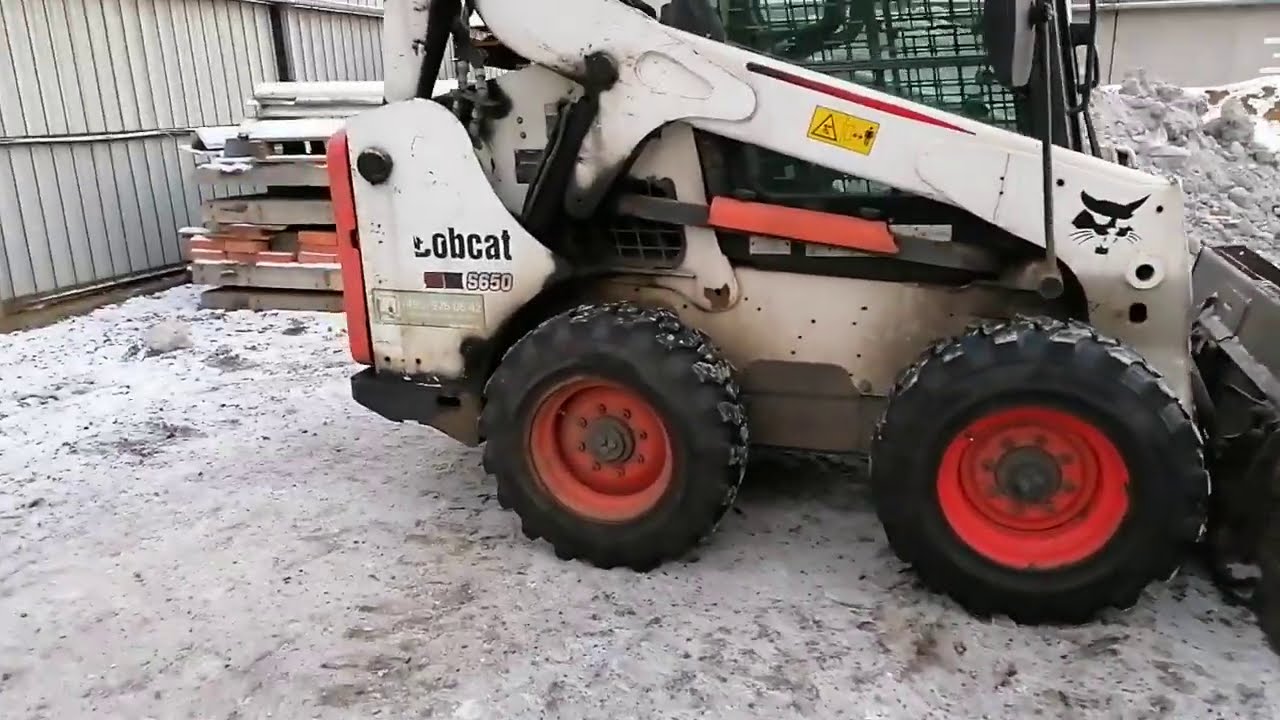 Бобкэт s650/ Техника огонь