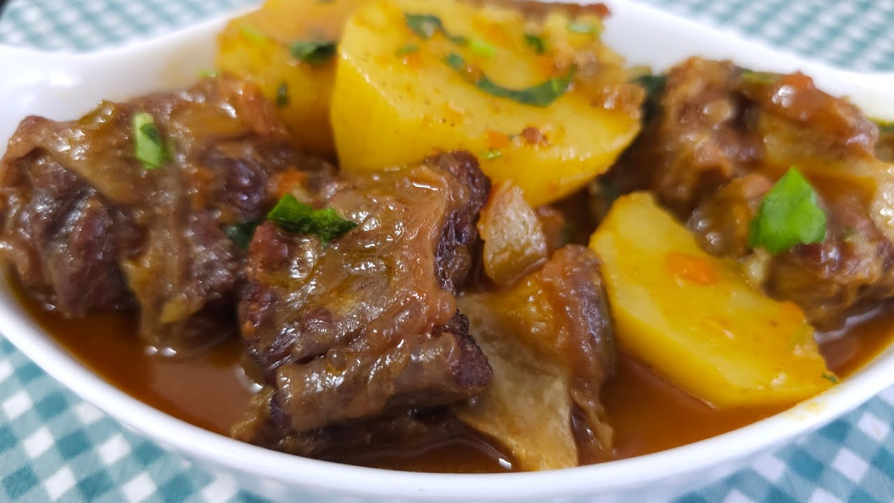 COMO FAZER  RABADA COM  BATATA FICA DELICIOSA 😋 