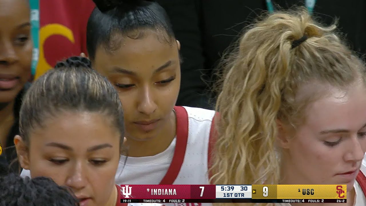 Indiana vs USC Highlights Women's College Basketball Full Game 3 7 2025