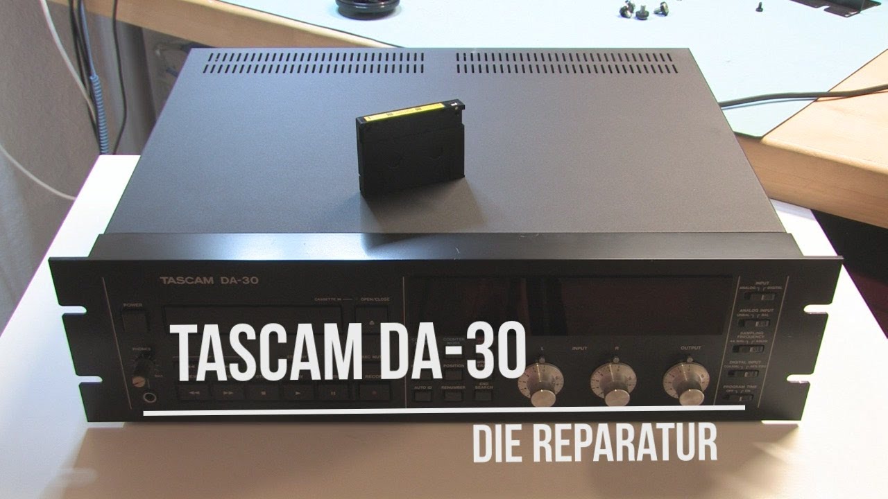 DA-30 Tascam - die Technik Doku    / 2021