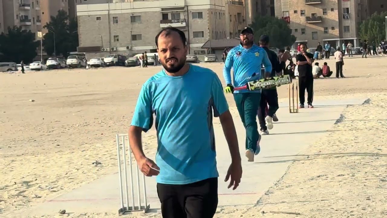 “Street Cricket in Kuwait | Amazing Shots & Wickets!