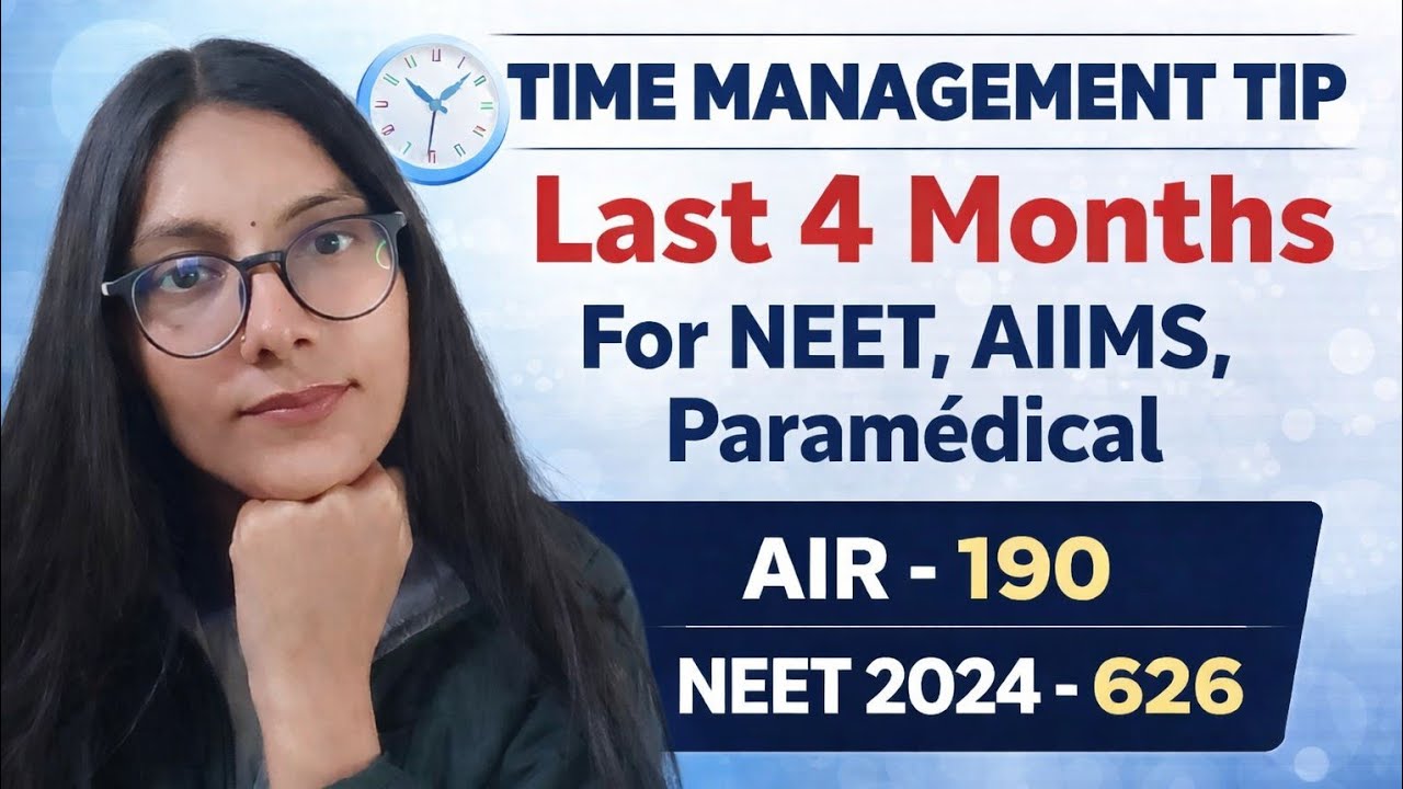 How to  manage your time for last 4 months #aiimsdelhi #aiims_exam #neet #aiims 