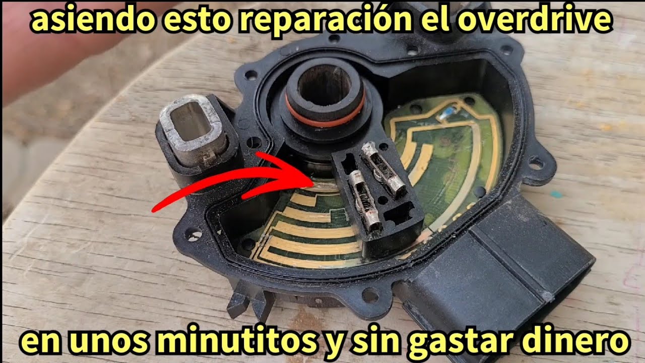 como arreglar el overdrive si gastar dinero en unos minutitos y poca herramienta