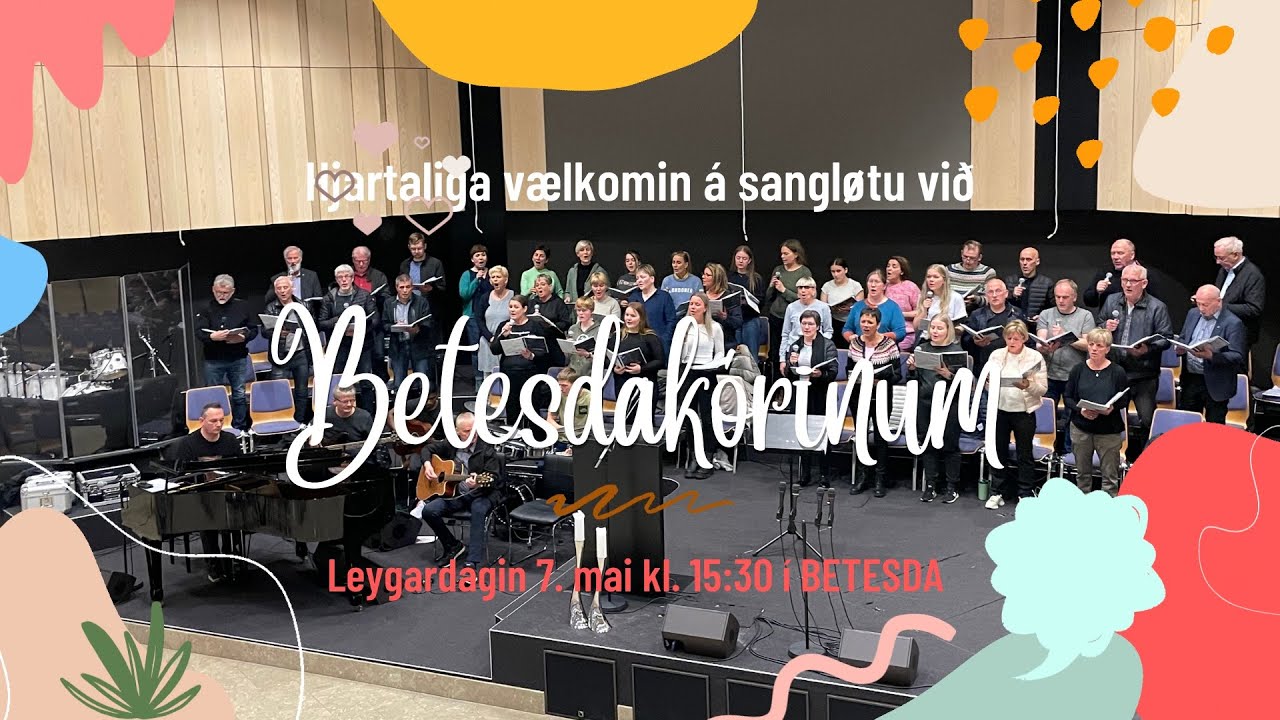 Virkið Vár: Sangløta við Betesdakórinum 07-05-2022