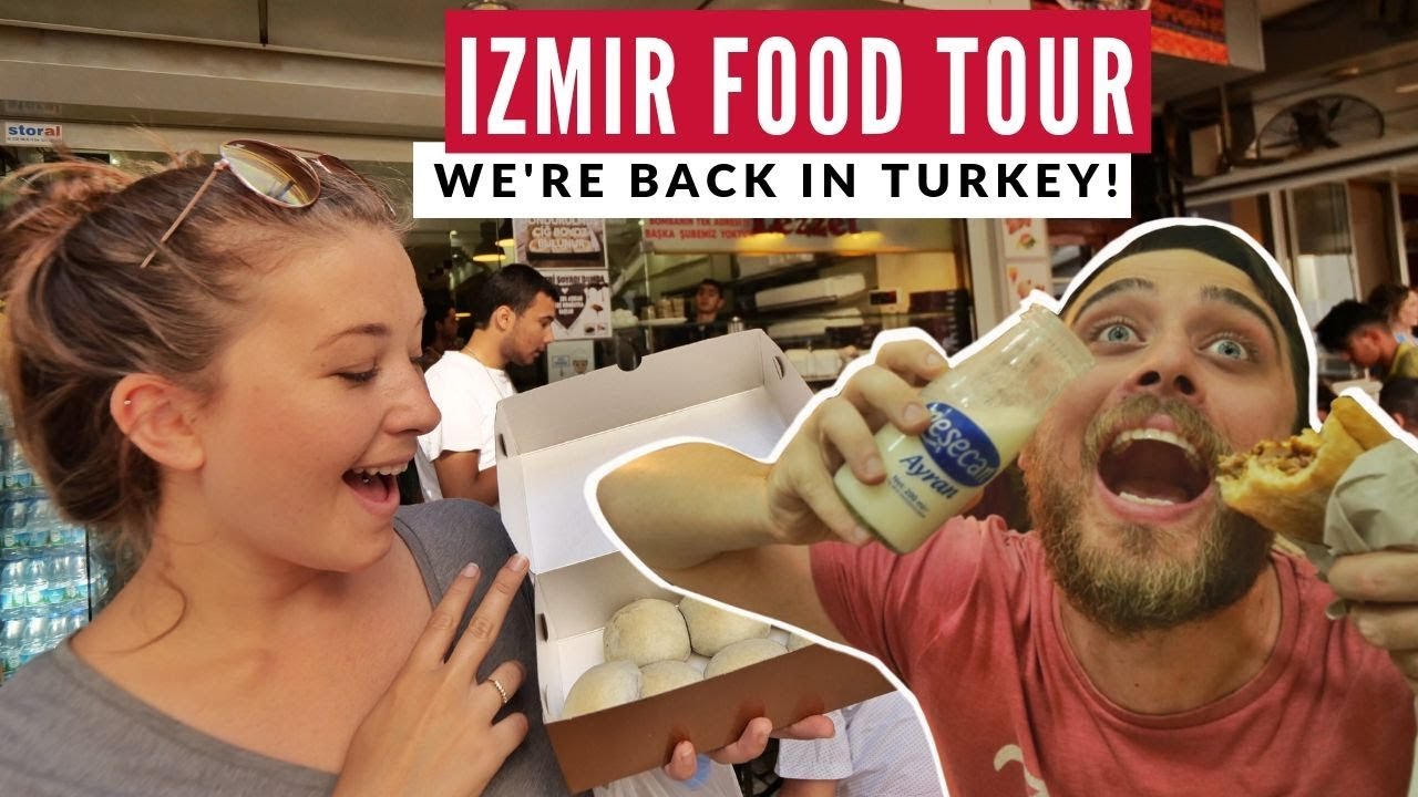 Izmir's Bomba Turkey's Best Desert?  | Izmir Food Tour | Full Time Travel Vlog 13