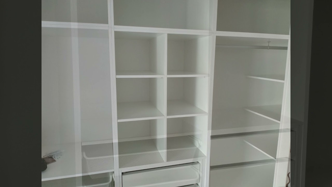 ARMARIO CON PUERTAS CORREDERAS LACADO EN BLANCO