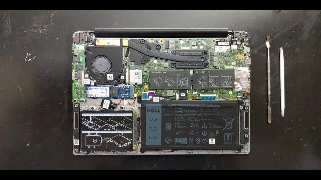 Dell Inspiron 14 5480 - Instalação de Ssd M2 Sata