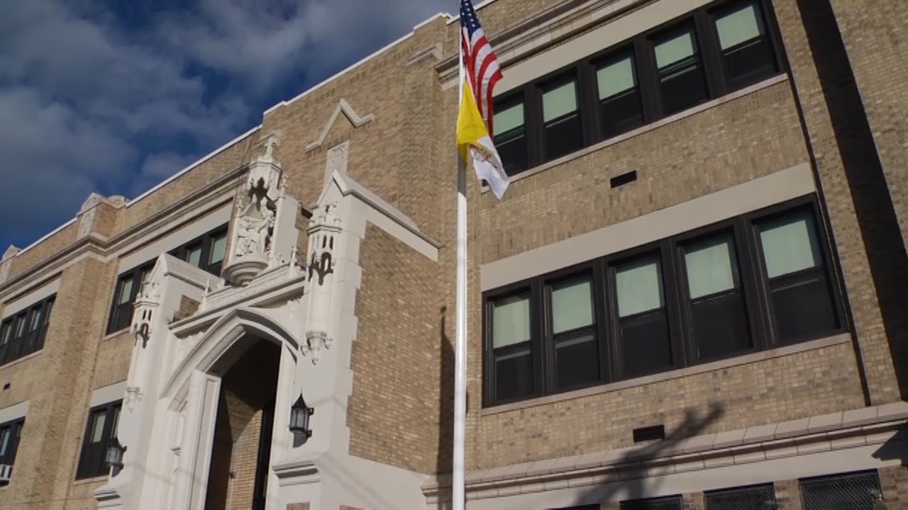 St. Luke School Facade Good as New
