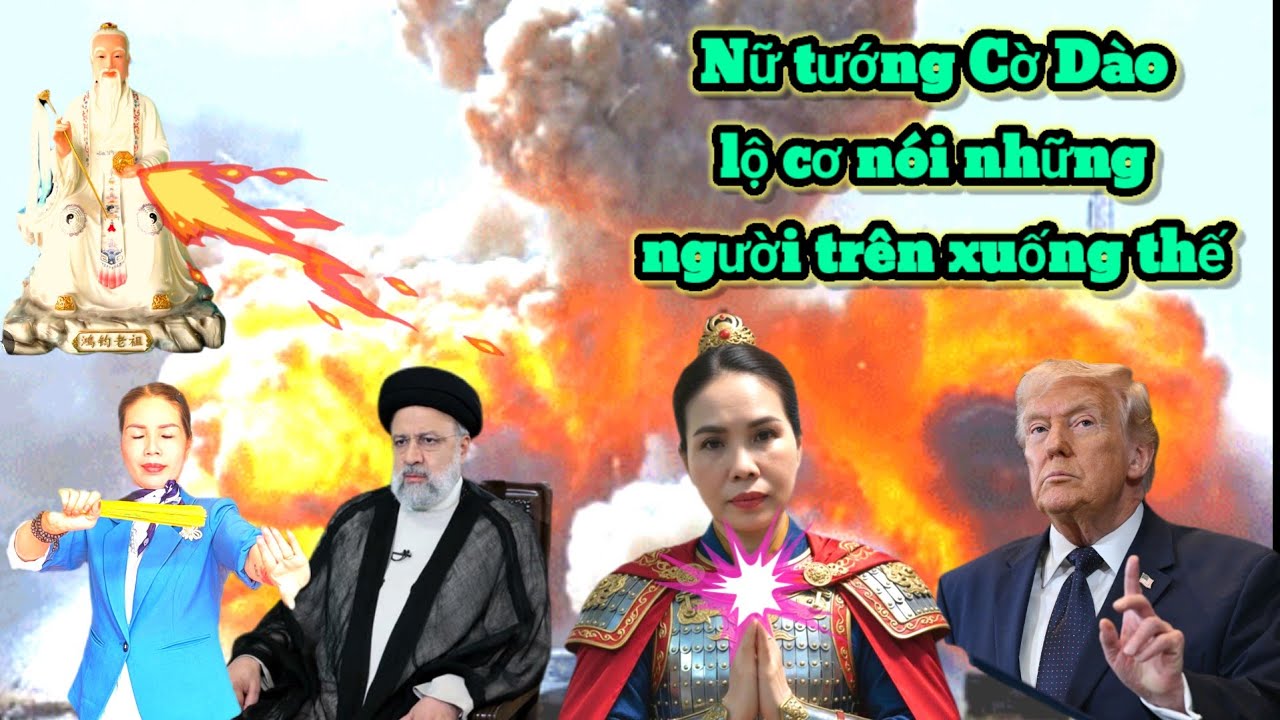 Nữ tướng Cờ Đào lộ cơ nói về chiến tranh là rất khổ cho bá tánh 🙏👈