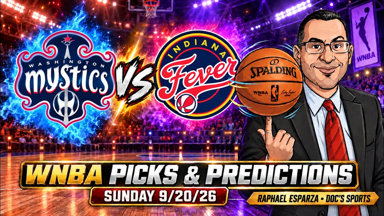 WNBA Pick - Washington Mystics vs Indiana Fever Best Bets and Predictions Sunday | Raphael Esparza