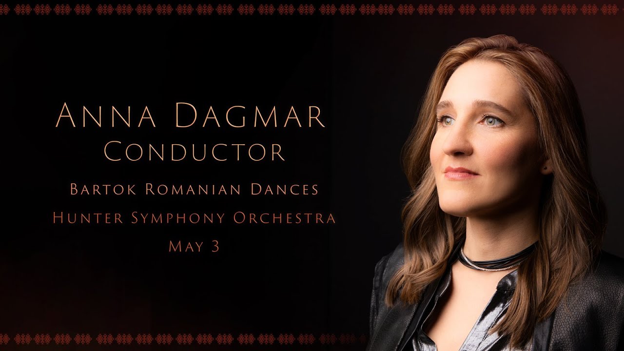Anna Dagmar conducts Bartok Romanian Folk Dances May 2023