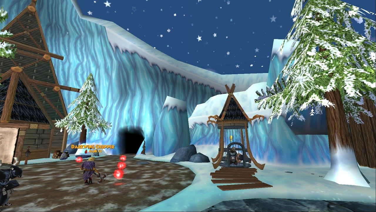 Hrothgar farseeker in Sudrilund Wintertusk Side Quest - Wizard101