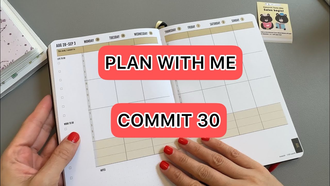 PLAN WITH ME | COMMIT 30