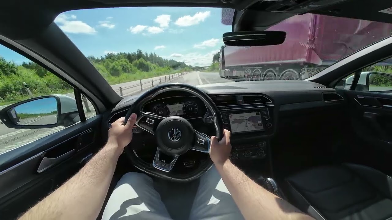 Volkswagen Tiguan ll 2.0 BiTDI 240 HP (2017) POV Testdrive  by Rev&Roll