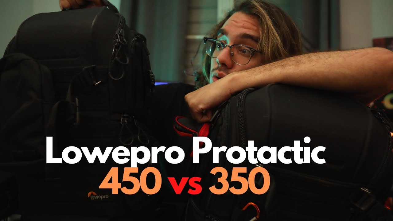 Lowepro Protactic 350 vs 450 - bag comparison- Best Camera bag in 2021?