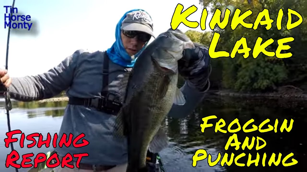 Lake Kinkaid FALL GRASS FISHING With Hayden Newberry