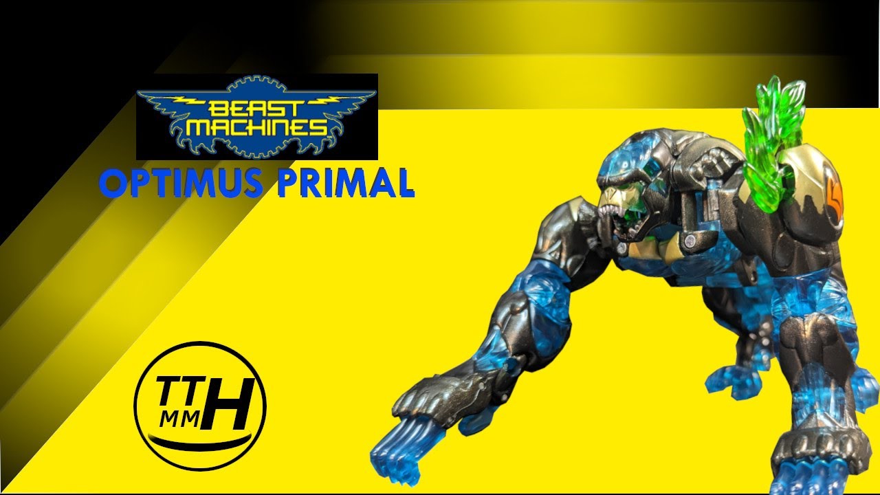 Beast Machines Optimus Primal review (stop motion)