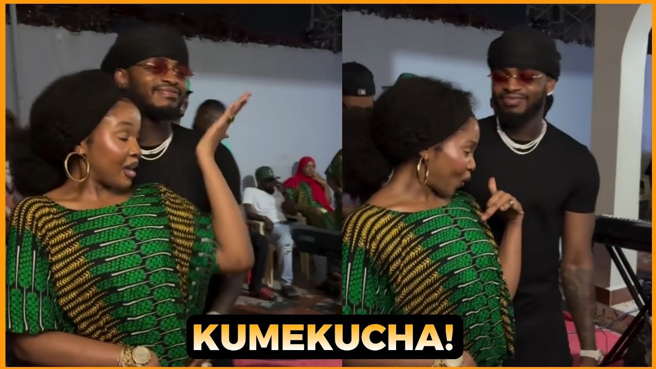 VIDEO hii imewaacha watu midomo wazi,tazama mwenyewe DIAMOND na ZUCHU wanachofanya,ni mahaba Ndindin