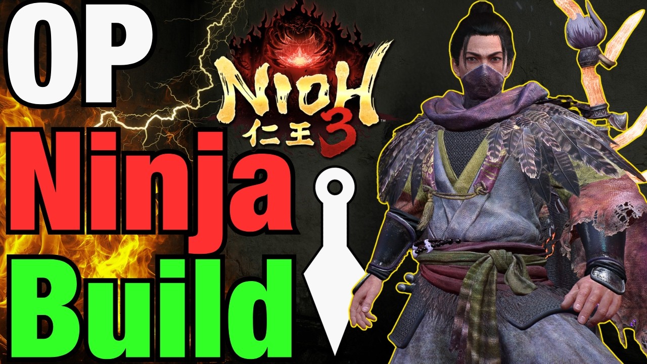 MOST OP NINJA BUILD in Nioh 3