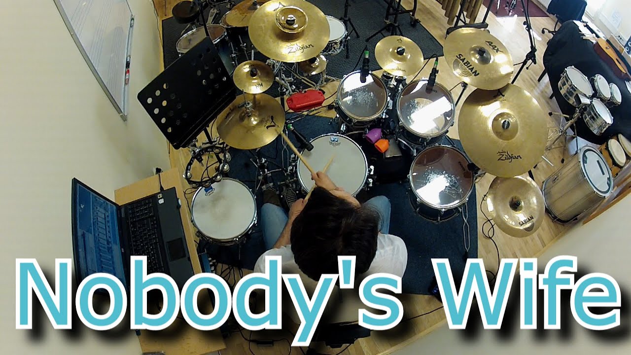 Anouk - Nobody's wife / drum cover