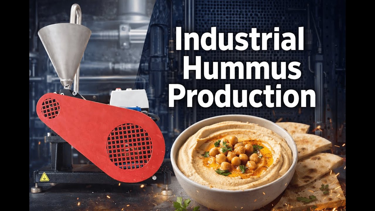 How Industrial Hummus Producers Achieve Stable Texture at Scale