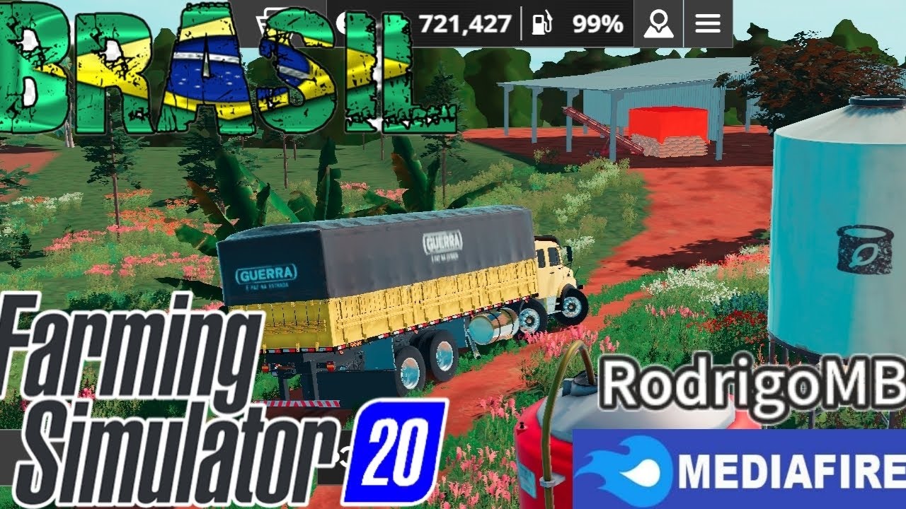 fs20 Mais um apk top aí para vcs, Mapa campanário com muitos mods Brasileiro, com passarinhos 🇧🇷