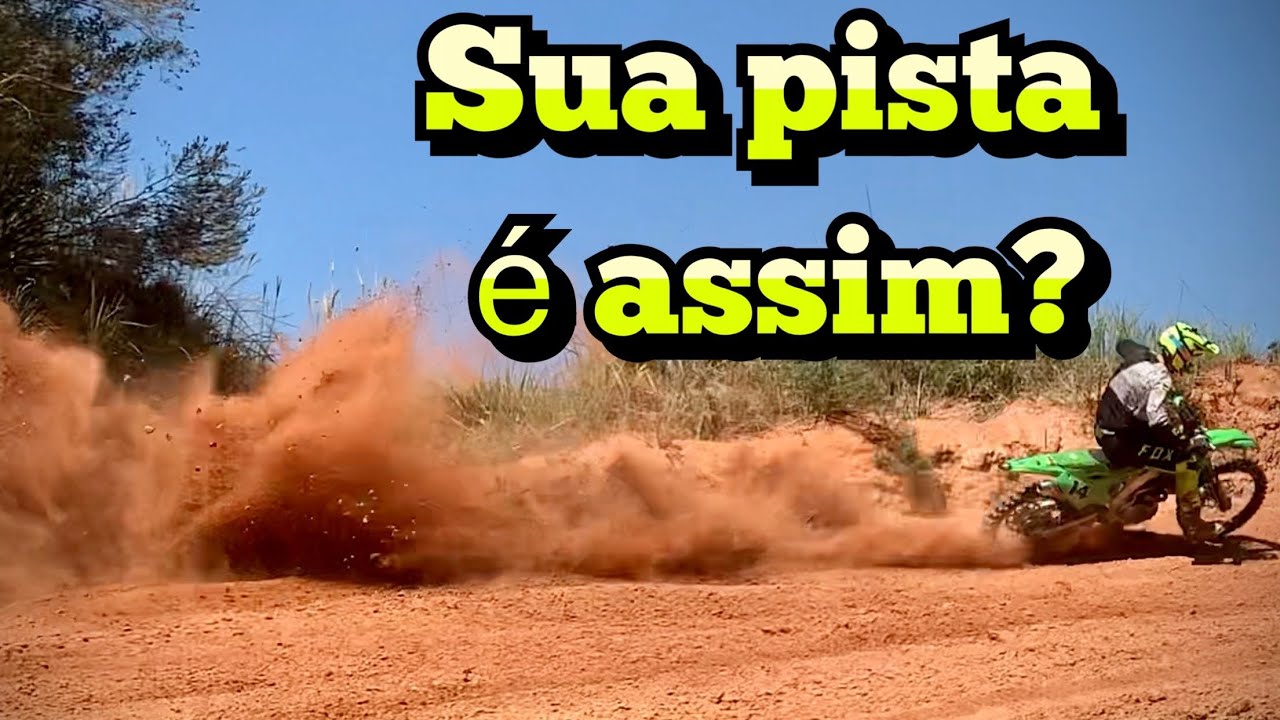 VOCÊ TREINA EM PISTA ASSIM? Motocross profissional. (Leandro Silva 14