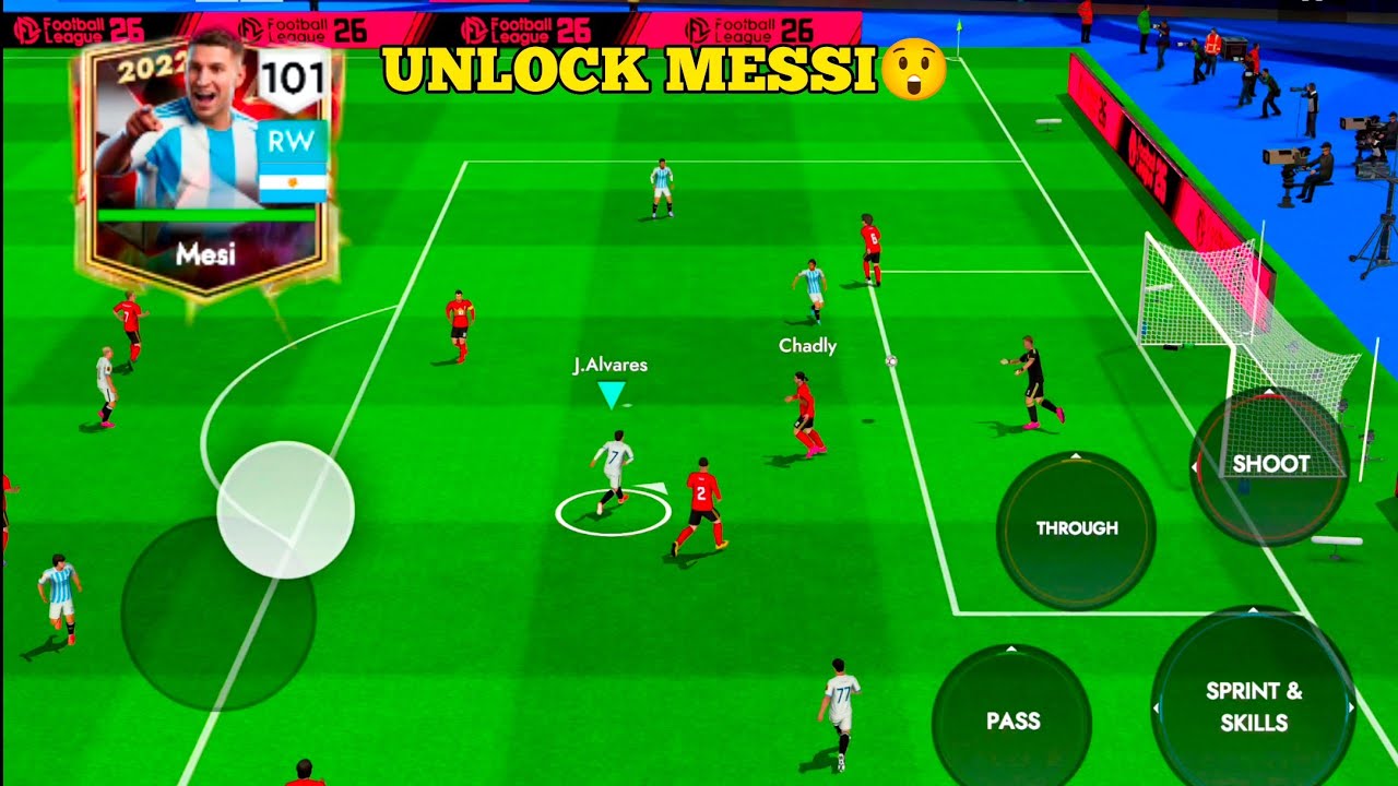 Открываем Месси в Football League 2026 &mdash; Прохождение игры (iOS, Android) Максимальные настройки г...