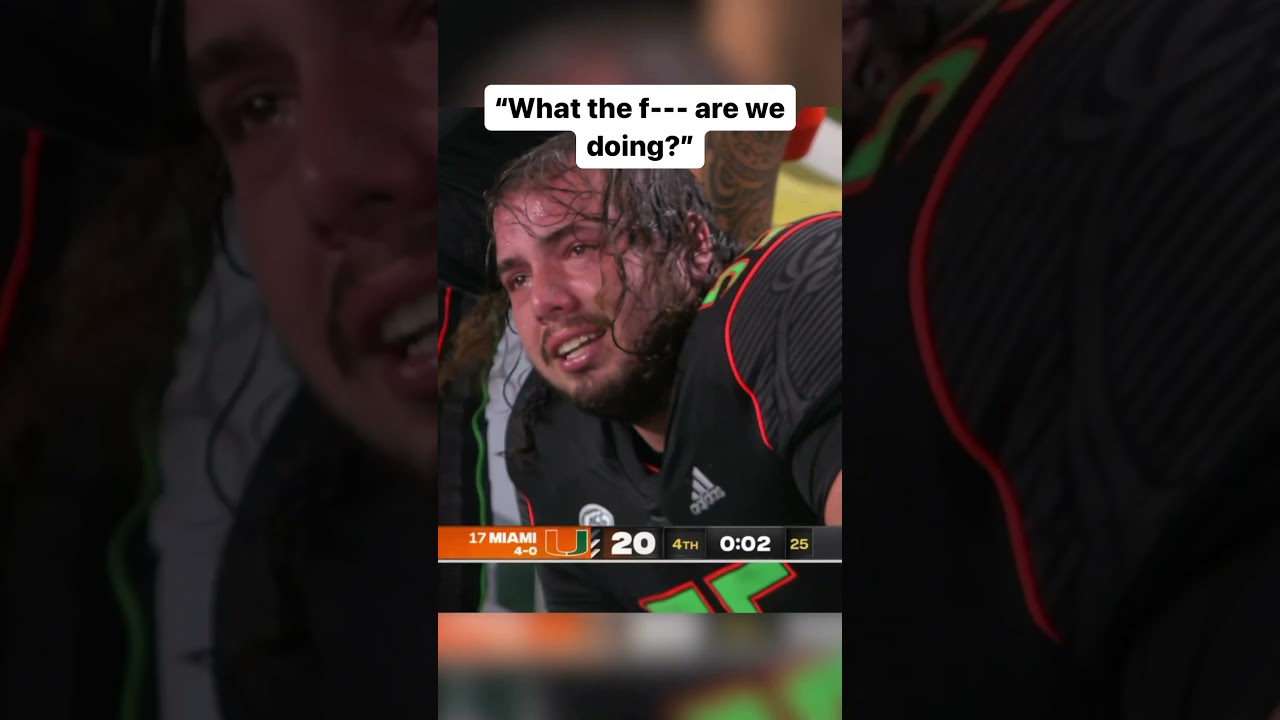 This Miami player's reaction 👀