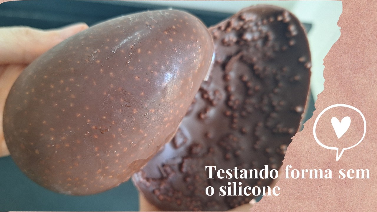 TESTANDO FORMA DE OVO SEM O SILICONE